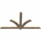 Ekena Millwork Redmond Rough Sawn Timber Gable Bracket, Douglas Fir, 72"W x 39"H x 2"D x 4"F, 13/12 Pitch GBW072X39X0204RED00RDF - alternate 4